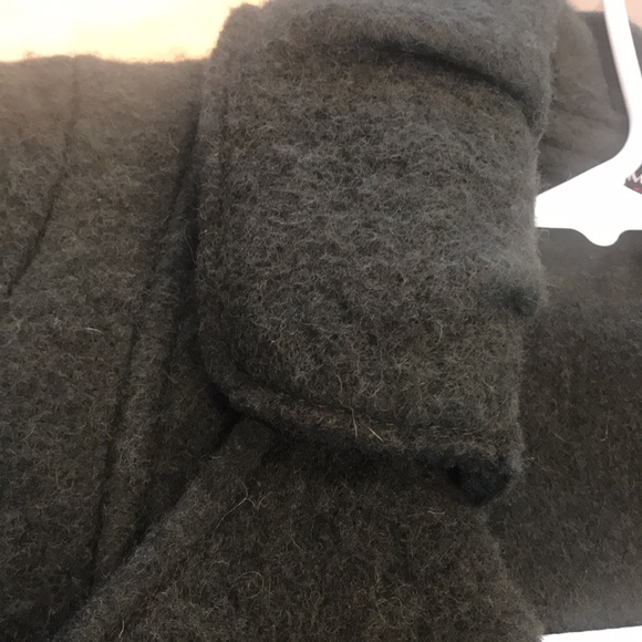 ITALIAN WOOL DARK GREEN JACKET - Picture 5 of 7